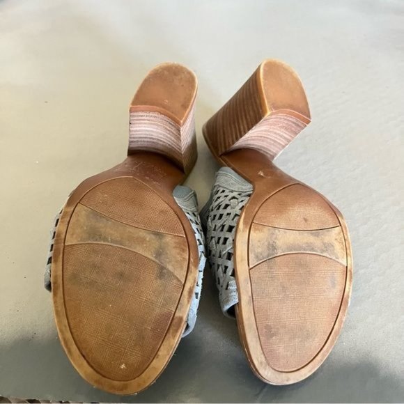 Franco Sarto 'Joselle' Suede Braided Mules - Picture 7 of 7